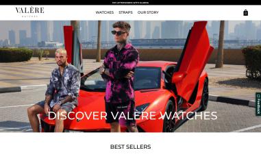 Schermafbeelding van valerewatches.com