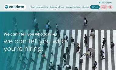 Schermafbeelding van validatagroup.com