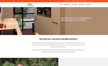 Schermafbeelding van valkemameubelmakerij.nl