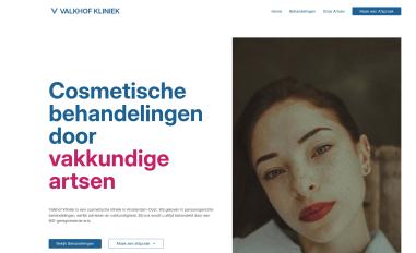Schermafbeelding van valkhofkliniek.nl