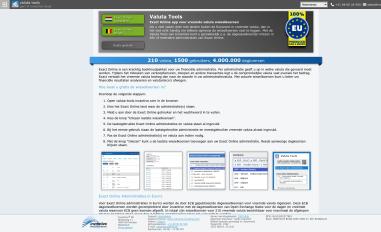 Schermafbeelding van valuta-tools.invantive.com