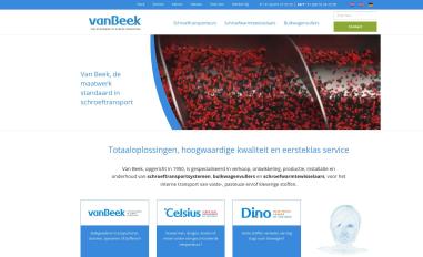 Schermafbeelding van van-beek.nl