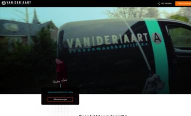Schermafbeelding van van-der-aart.nl