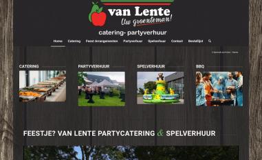 Schermafbeelding van van-lente.nl