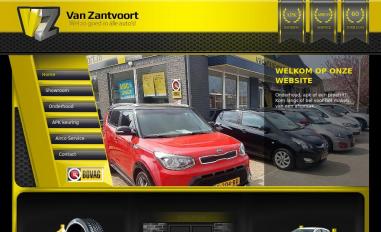 Schermafbeelding van van-zantvoort.nl