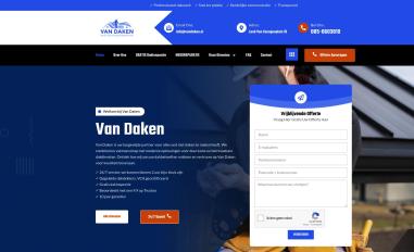 Schermafbeelding van vandaken.nl