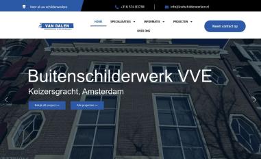 Schermafbeelding van vandalenschilders.nl