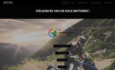 Schermafbeelding van vandekolkmotoren.nl