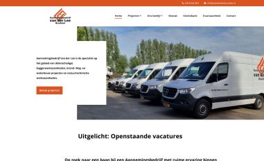 Schermafbeelding van vanderleebruchem.nl