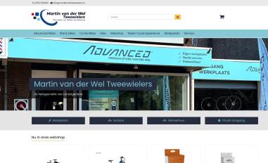Schermafbeelding van vanderweltweewielers.nl