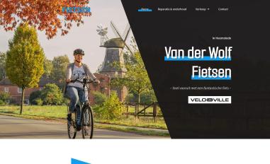 Schermafbeelding van vanderwolffietsen.nl