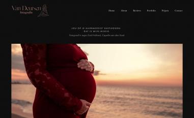 Schermafbeelding van vandeursenfotografie.nl
