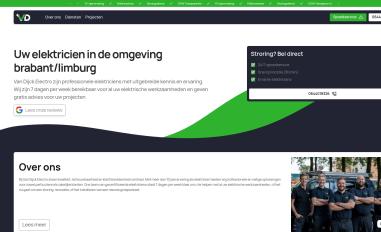 Schermafbeelding van vandijck.framer.website