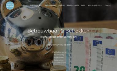 Schermafbeelding van vandijksociaal.nl