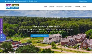 Schermafbeelding van vandijkvanessen.nl