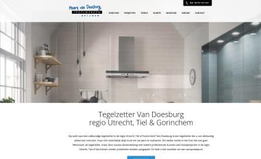 Schermafbeelding van vandoesburgtegelwerken.nl