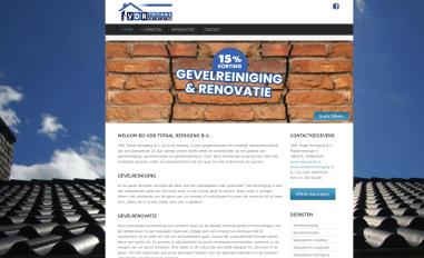 Schermafbeelding van vandoornreiniging.nl