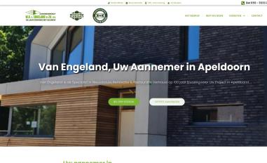Schermafbeelding van vanengeland.nl