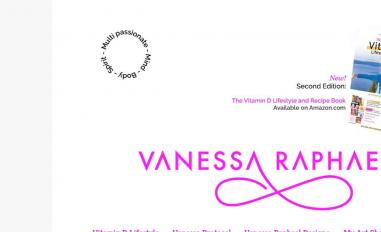 Schermafbeelding van vanessaraphael.com