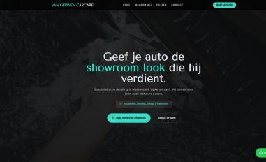 Schermafbeelding van vangerwencarcare.nl