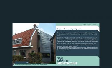 Schermafbeelding van vanginnekearchitectuur.nl
