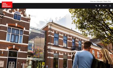 Schermafbeelding van vangoghbrabant.com