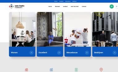 Schermafbeelding van vanherk.nl