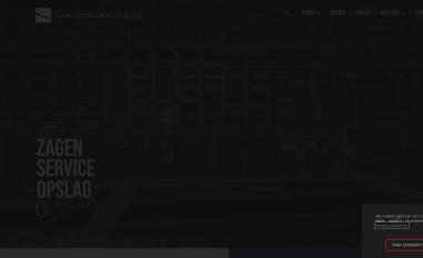 Schermafbeelding van vanhoornmachining.com