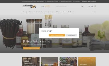 Schermafbeelding van vanillestokjes.be