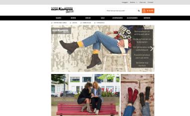 Schermafbeelding van vankampenschoenen.nl