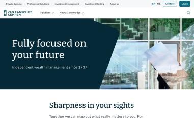 Schermafbeelding van vanlanschotkempen.com