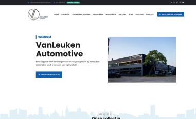 Schermafbeelding van vanleukenautomotive.nl