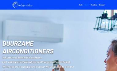 Schermafbeelding van vanlierairco.nl