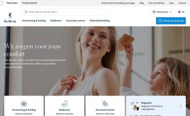 Schermafbeelding van vanmarcke.com
