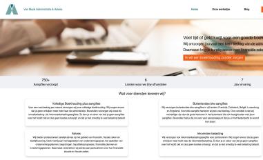 Schermafbeelding van vanmookadministratie.nl