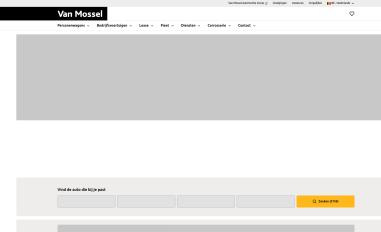 Schermafbeelding van vanmossel.be