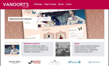 Schermafbeelding van vanoorts.nl