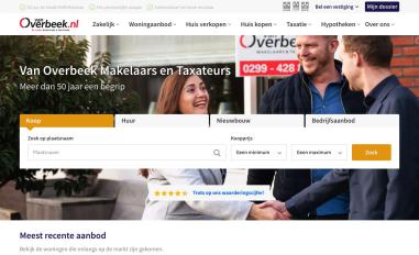 Schermafbeelding van vanoverbeek.nl