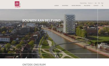 Schermafbeelding van vanroeyvastgoed.be