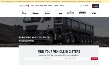 Schermafbeelding van vanvliet.com