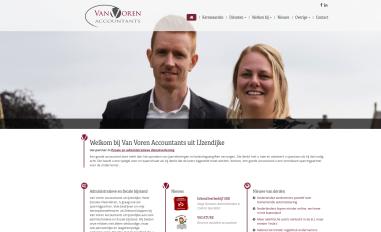 Schermafbeelding van vanvoren.nl