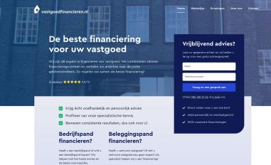 Schermafbeelding van vastgoedfinancieren.nl