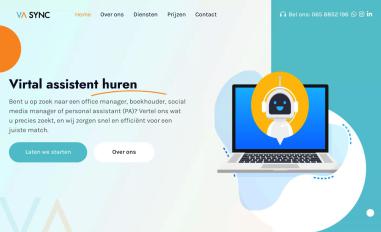 Schermafbeelding van vasync.nl