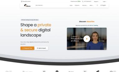 Schermafbeelding van vboxx.eu