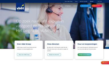 Schermafbeelding van vbtgroep.nl