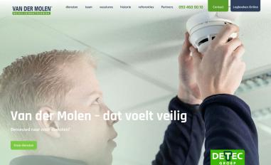 Schermafbeelding van vd-molen.eu