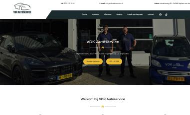 Schermafbeelding van vdkautoservice.nl