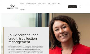 Schermafbeelding van vdksolutions.be