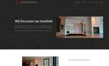 Schermafbeelding van vdwoodcrafts.be