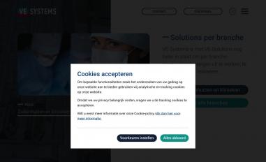 Schermafbeelding van ve-systems.nl